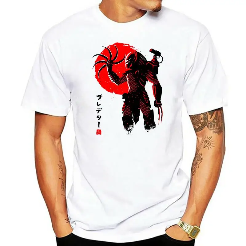 

The Predator Face T-Shirt Men'S Retro 80'S Movie Shirt