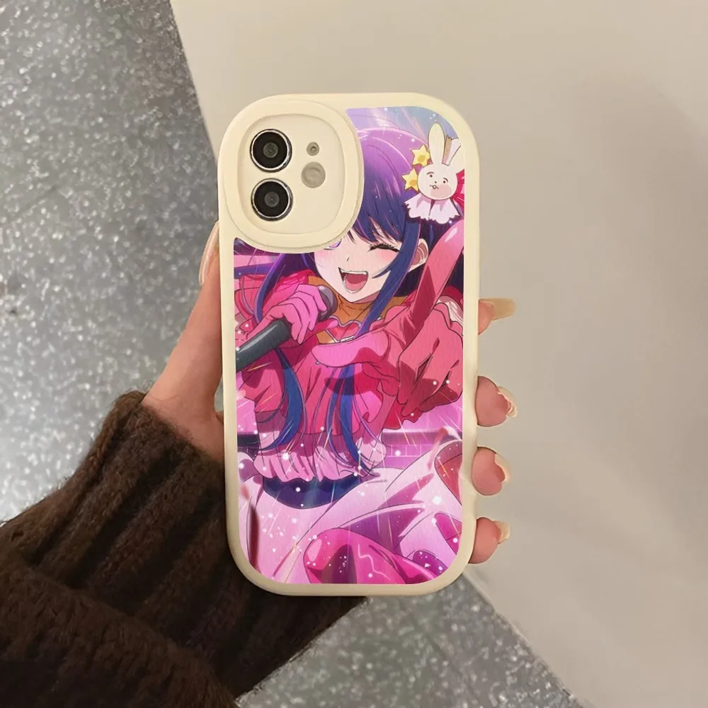 Oshi No Ko Anime Phone Case Hard Leather For iPhone 14 13 12 Mini 11 14 Pro Max Xs X Xr 7 8 Plus 6 6s