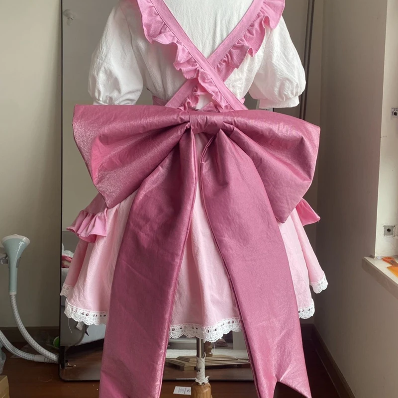 Канеме Мадока Косплей Аниме Puella Magi Madoka Magica Костюм Горничной Наряд Платье