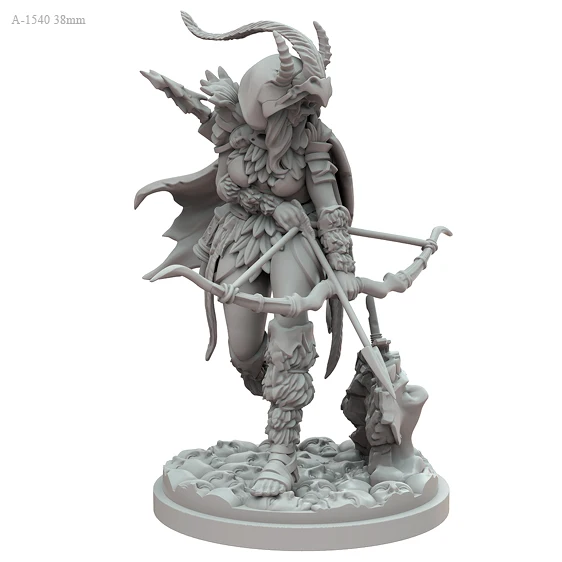 KD 38 мм мерцающий солдат Фотополимерная смола