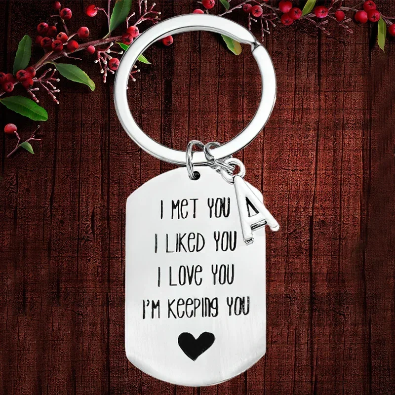 Очаровательный забавный брелок Я люблю тебя кулон для парня мужа жениха дня