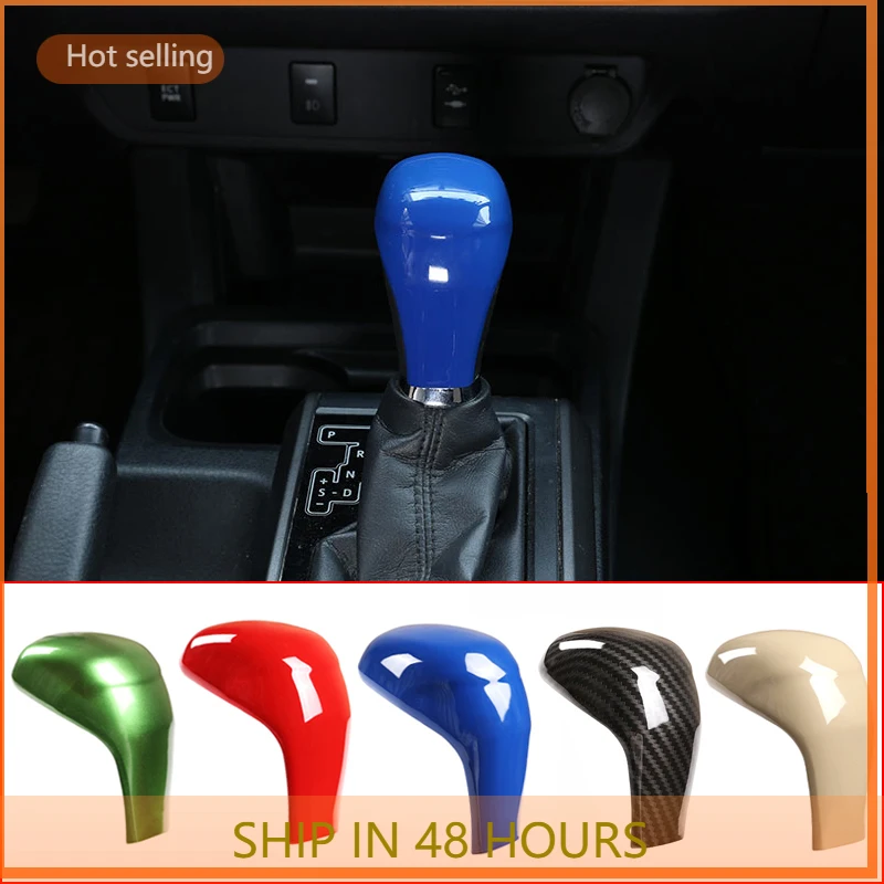 

Для Toyota Tacoma 2016-2020 автомобильный Стайлинг ручка переключения передач крышка головки отделочные детали, АБС-пластик, аксессуары для модифика...