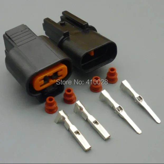 Worldgolden 2pin 2 мм женский мужской датчик противотуманной фары автомобильный разъем