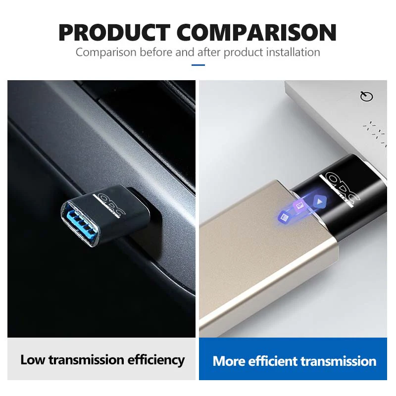 Фото Универсальный автомобильный USB-конвертер Type-C, USB-адаптер 3.0 USB-C (штекер) для Buick Opc Line Regal Lacrosse Encore Enclave Envision Avenir №5