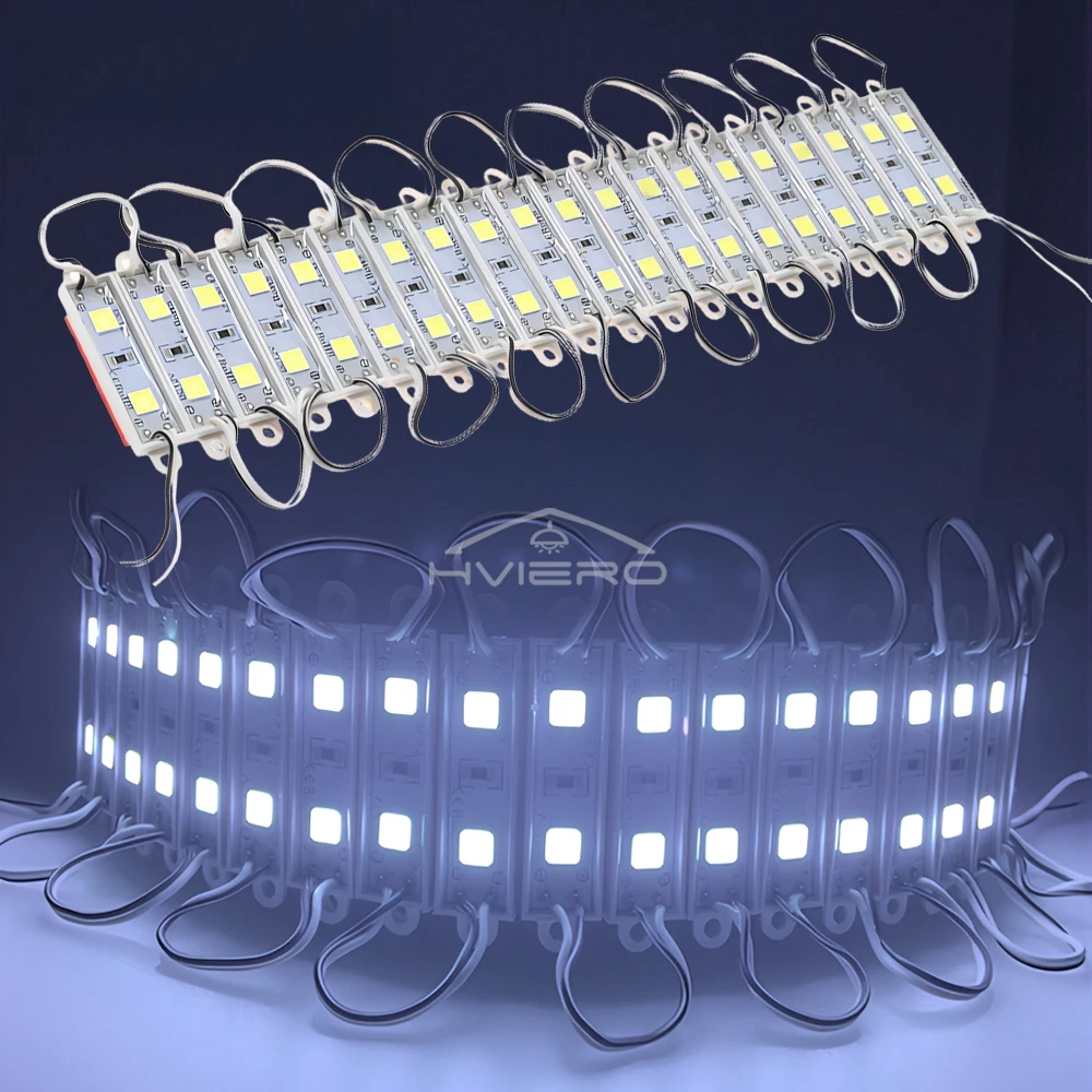 

20 шт. светодиодные модули HVIERO 5054 белый/теплый белый 12В