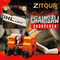 zitour%c2%ae easy portable chainsaw sharpener tool for woodworking grinding with grinding stone dropshipping