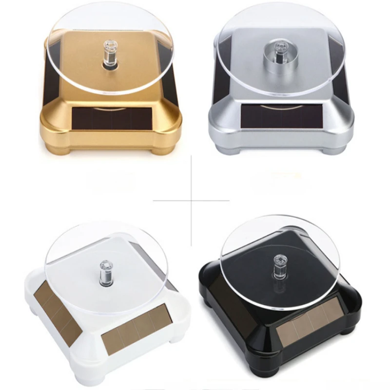 

Вращающаяся на 360 ° Подставка для ювелирных изделий на солнечной энергии