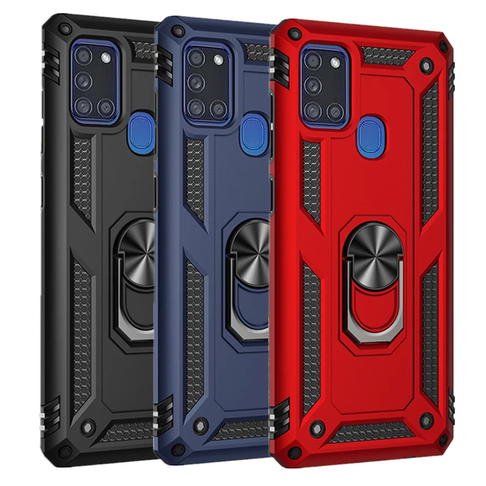 

Samsung A21S For Samsung Galaxy A21S A12 A52 A72 A03S A02 Armor Ring Case For A41 A51 A71 A12 A32 A42 M32 A10 S A20 A30 A50 A70