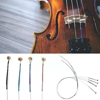73cm violin strings e a d g core steel nickel wound stringed instrument musical exquisite parts accessories p8g6
