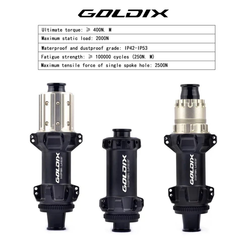 GOLDIX R160 суперсветильник шоссейная втулка центральный замок прямой вытяжной 24H