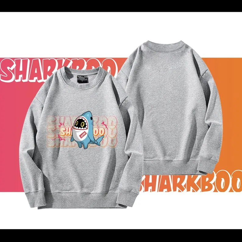 Zenless Zone Zero ZZZ Bangboo Sharkboo нарисованная вручную толстовка с капюшоном весенне-осенние