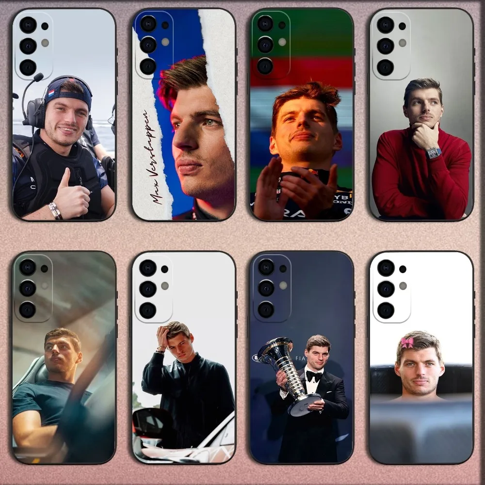 Чехол для телефона Racing Driver V-VerstappenS Samsung S25 S24 S21 S22 S23 S30 Ultra S20 Plus Fe Lite Note 10 9 5G черный