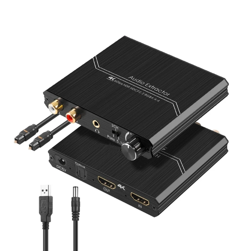 

Switch SPDIF Extractor Splitter 5V1A for PS4 TV