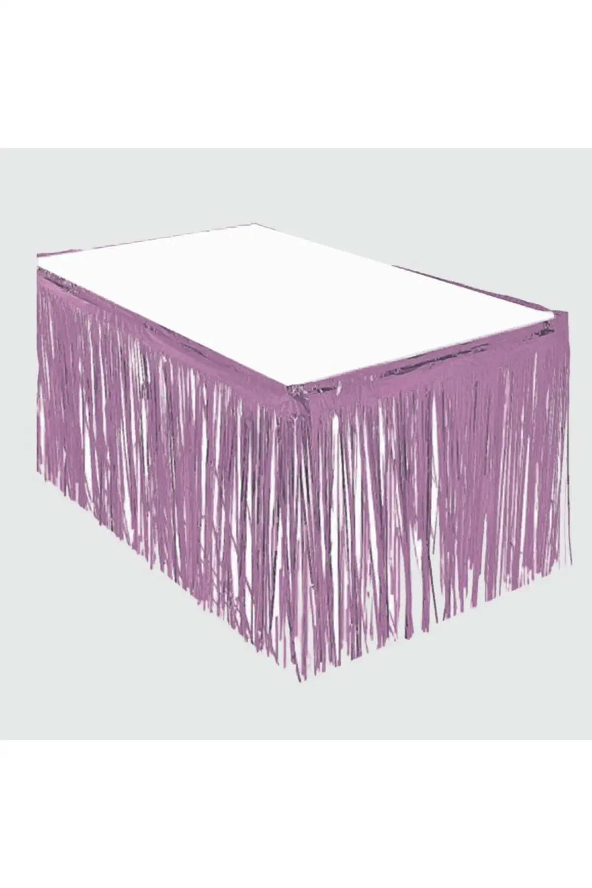 Металлизированная настольная юбка Fons цвет края: розовый Единица: 1 шт.|Игрушечные