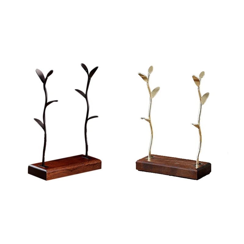 

Nordic Tree Shape Wooden Coffee Cup Stand Kitchen Tea Mug Hanging Storage Drain Rack Jewelry Organizer Decoration