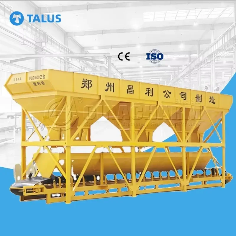Фото Пневматическая бетоносмесительная установка Talus 800 1200 (2026 г.) для взвешивания и транспортировки заполнителей, с бункером, насосом, двигателем и редуктором №2