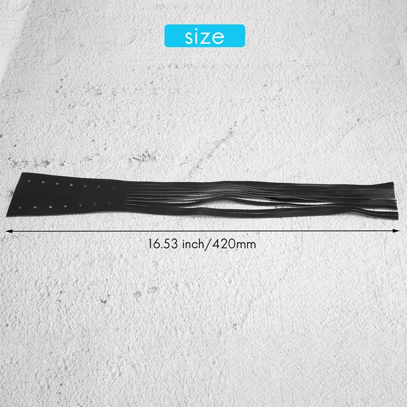 Мотоциклетные черные чехлы для тормозных рычагов из искусственной кожи