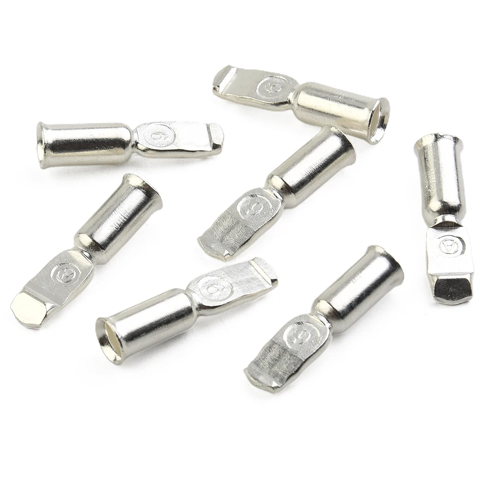 

Copper Connector Cable Terminal 20 Pieces 50Amp Contacts For Battery Connections Termination High Quality Useful Brand New