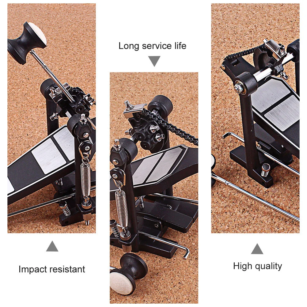 1 комплект педалей для барабанной установки сверхмощная педаль бас-барабана
