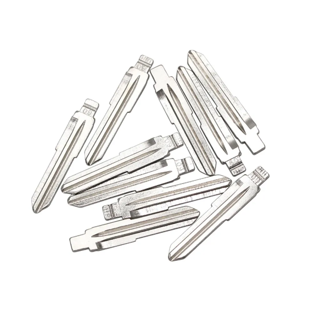 10 шт./лот #09 MAZ24 KD ключ металлический пустой необработанный флип универсальный VVDI