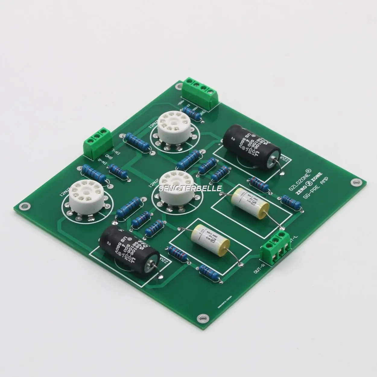 Hifi Ground Grid GG 12AU7 Preamp board Kit Tube Preamplifier kit No | Электроника