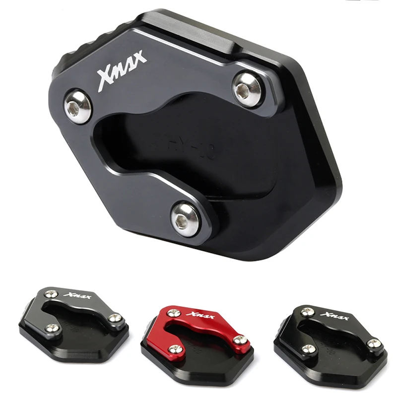 

JWOPR Motorcycle Side Support Anti-skid Pad Modified Widening Pad Side Support Base Accessories for Yamaha XMAX125 250 300 400