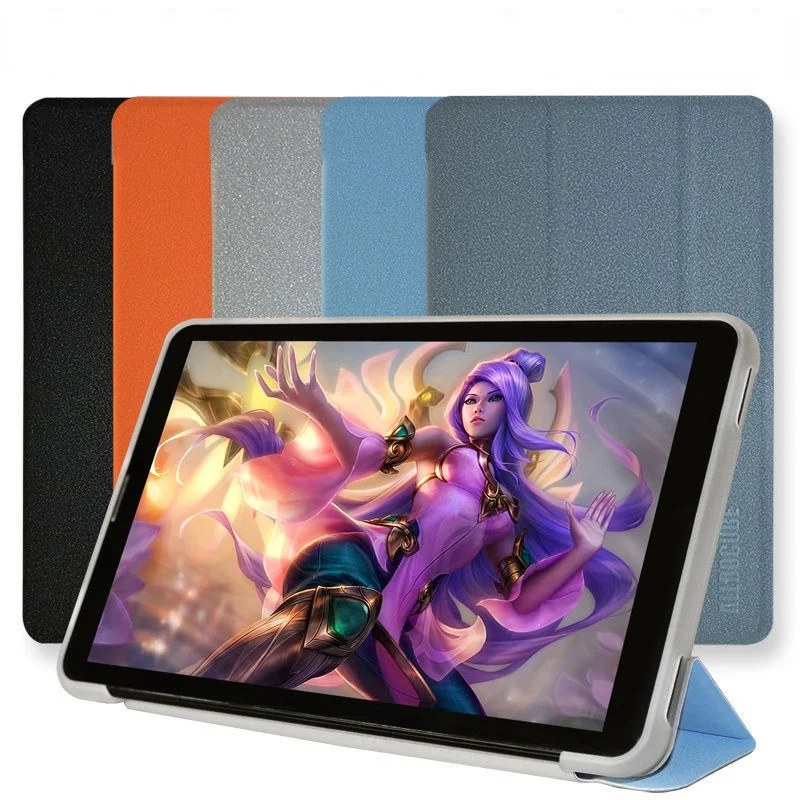 

For ALLDOCUBE Smile 1 8.0 inch T802 Smile1 Tablet Case Fashion Bracket Flip Leather Cover