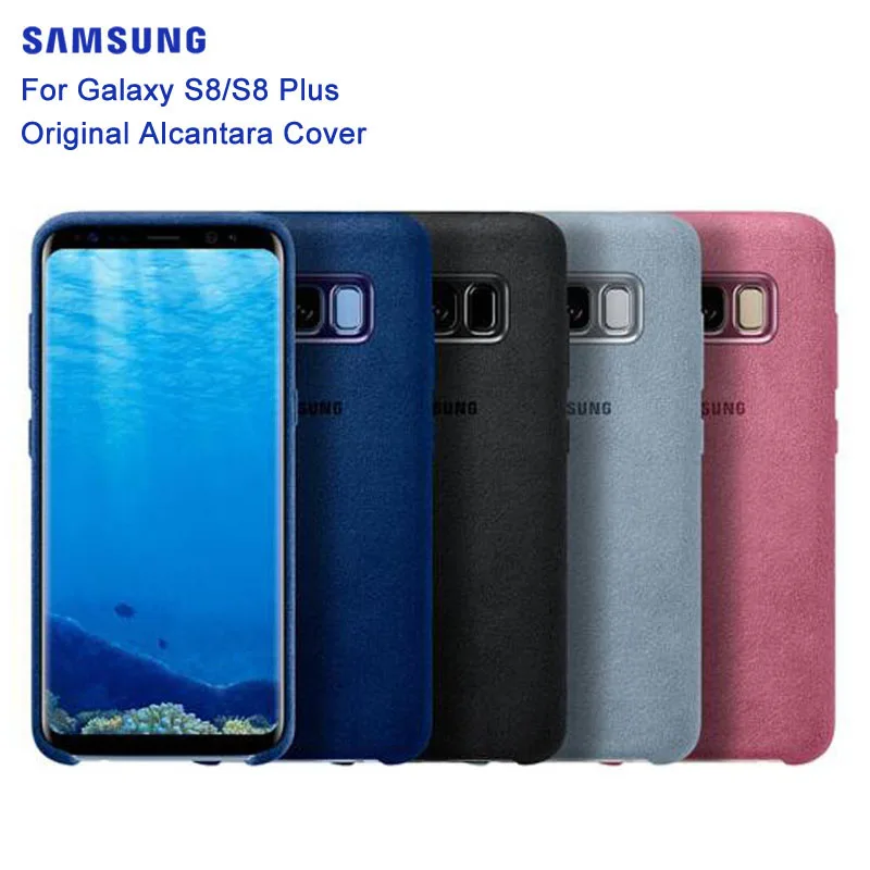 

Original Samsung Cover For Galaxy S8 G9508 S8 Plus S8+ SM-G9550 Official Anti-knock Mobile Phone Cover Waterproof Fur Cases