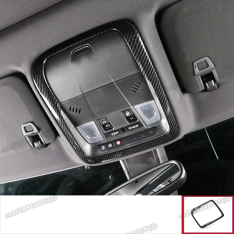 

Автомобильный внутренний светильник из углеродного волокна, лампа для чтения, рамка, отделка для Cadillac Xt4 2018 2019 2020 2021 2022, аксессуары, украшени...