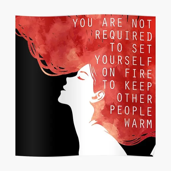 Вам не нужно поместить себя на постер печать Декор современные картины украшение