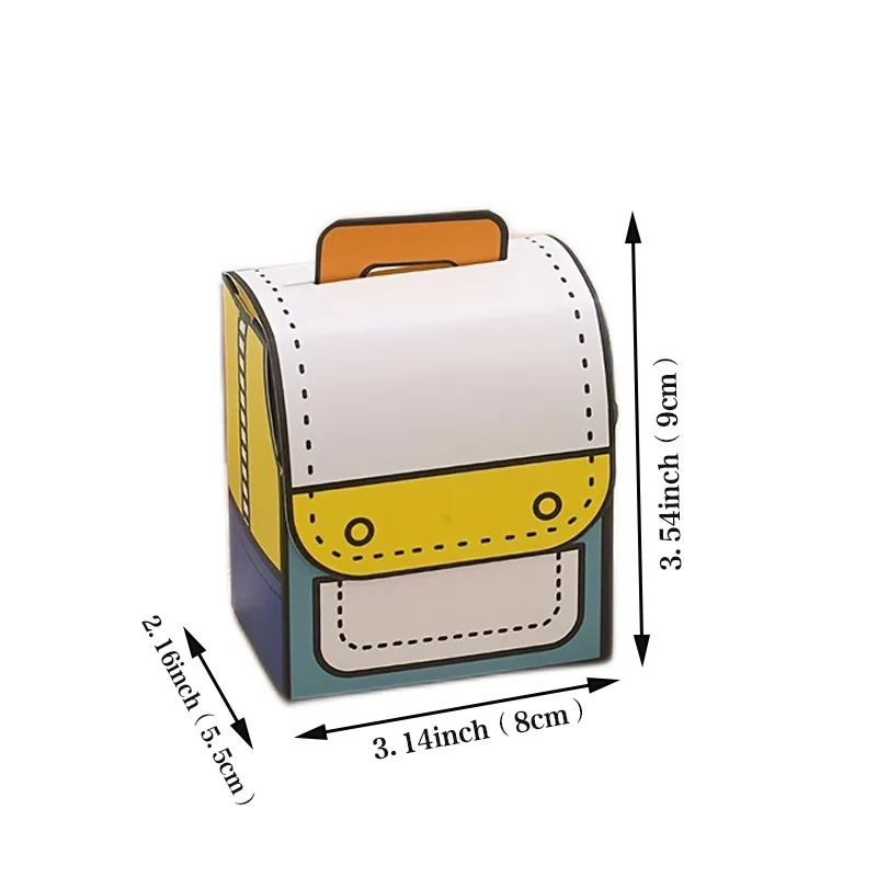 25/50 шт. бумажные подарочные коробки для конфет
