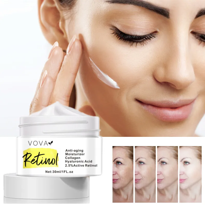 

VOVA Retinol Cream Anti-Wrinkle Anti-aging Fade Fine Line Collagen Firming Smooth Skin Hyaluronic Acid Hydrating Moisturizing