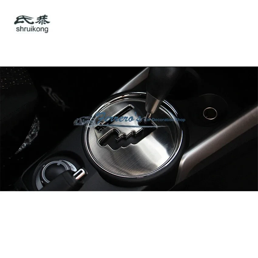

1 шт., автомобильные наклейки из нержавеющей стали для Mitsubishi ASX 2010-2018