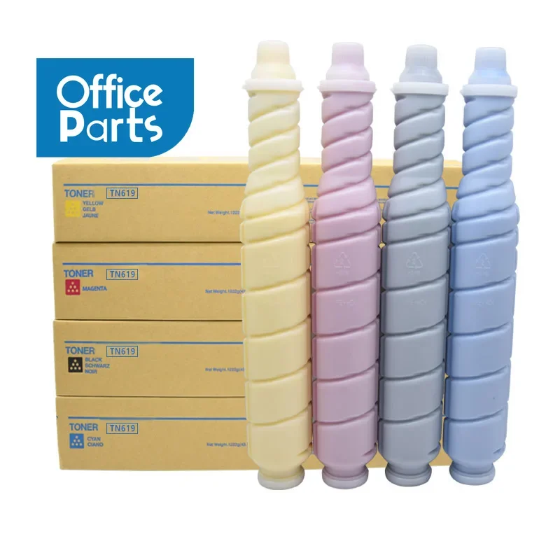 Новый картридж с тонером C1070 TN619 CMYK для Konica Minolta BIZHUB C1060 C1070P C2060 C3060 C2070 C3070 A3VX130 A3VX230