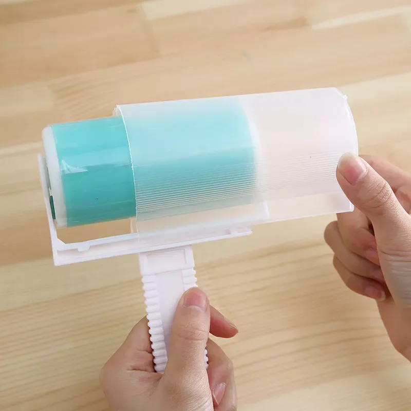 

New Portable Clothes Hair Sticky Roller Washable Reusable Pet Hair Remover Sticky Roller Carpet Bed Sofa Home Clean Dust Collect