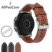 cow leather wrist watch band 18mm 20mm 22mm full grain leather watch strap quick release watch accessories