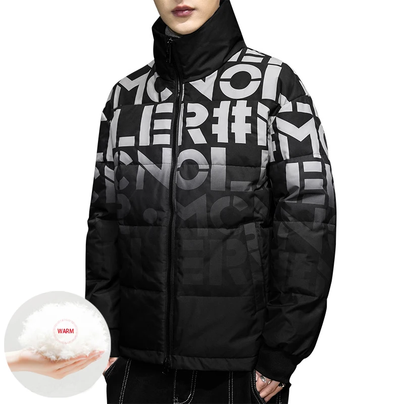 

Мужская осенне-зимняя теплая водонепроницаемая куртка, пальто, мужские повседневные куртки со стоячим воротником, дизайнерская фотосессия со шнурком