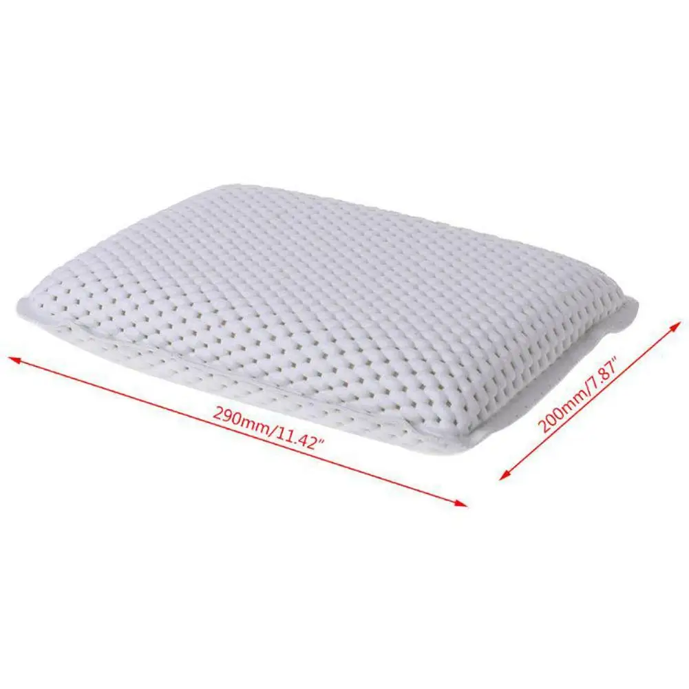 Bath Pillow PVC Bathtub Hotel Household Comfort Spa Relaxing Cushion Cushioned Suction Cups Luxury Soft Bathroom Spong images - 6
