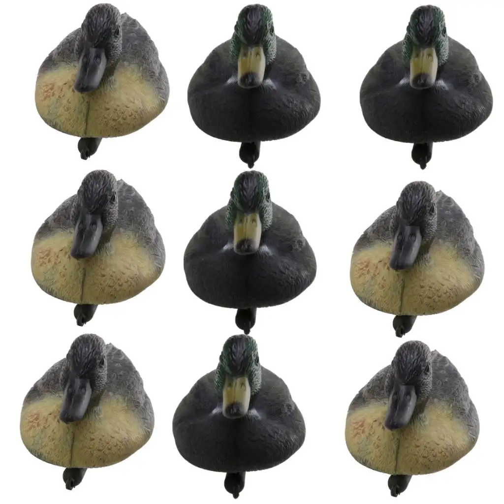 

Hunting Decoy Floating Mallard Duck Decoy Lifelike Hunting Fishing Decoys Baits Garden Yard Lake Pool Decorative Ornaments