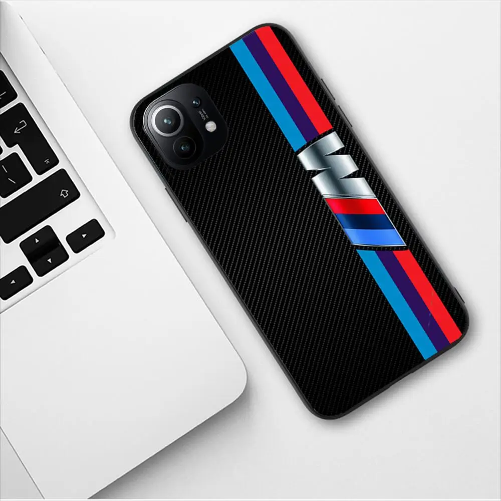 Bmw Car LOGO Phone Case For Xiaomi 13 12 11T 9 11 10C 9T 8 9SE 11i Lite Ultra Note10 Poco F3 M4 M3 Pro New Soft Silicone Covers