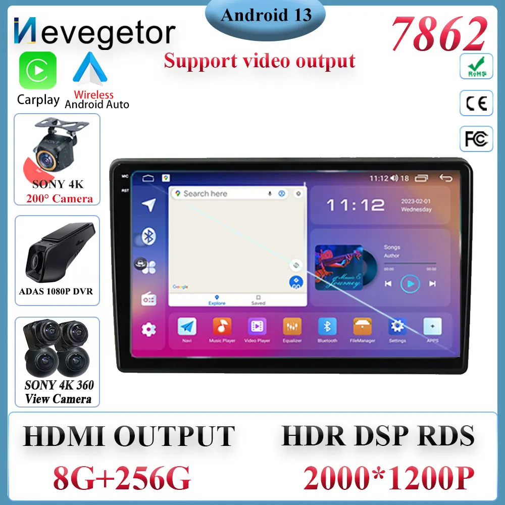 

Автомобильный gps для Hyundai i40 2016, автомобильное радио, стерео, мультимедийный плеер, GPS-навигация, DVD, высокопроизводительный процессор, HDR, QLED экран, 2din