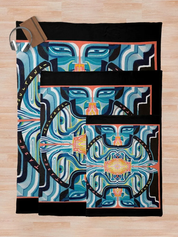 Threetak Tash Uk World Tour 2021. Плед для пляжа. Дизайнеры персонализированных подарочных