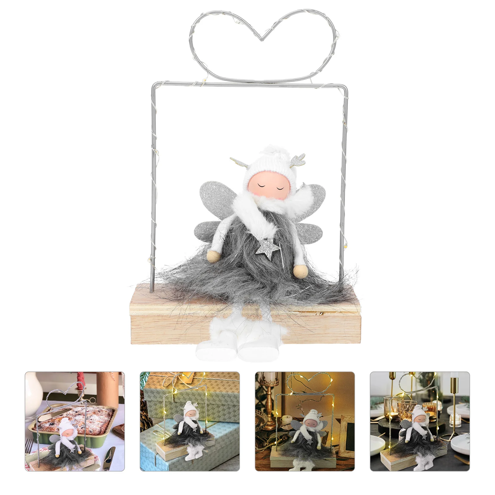 

1Pc Home Adorn Desktop Decor Girl Ornament Adorn for Party Home Decor Desktop