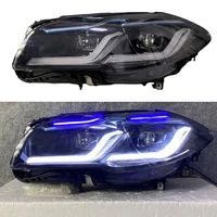 fit for bmw 5 series 2011 2017 modified led headlights f18 f11 f10 new daytime running lights easy installation