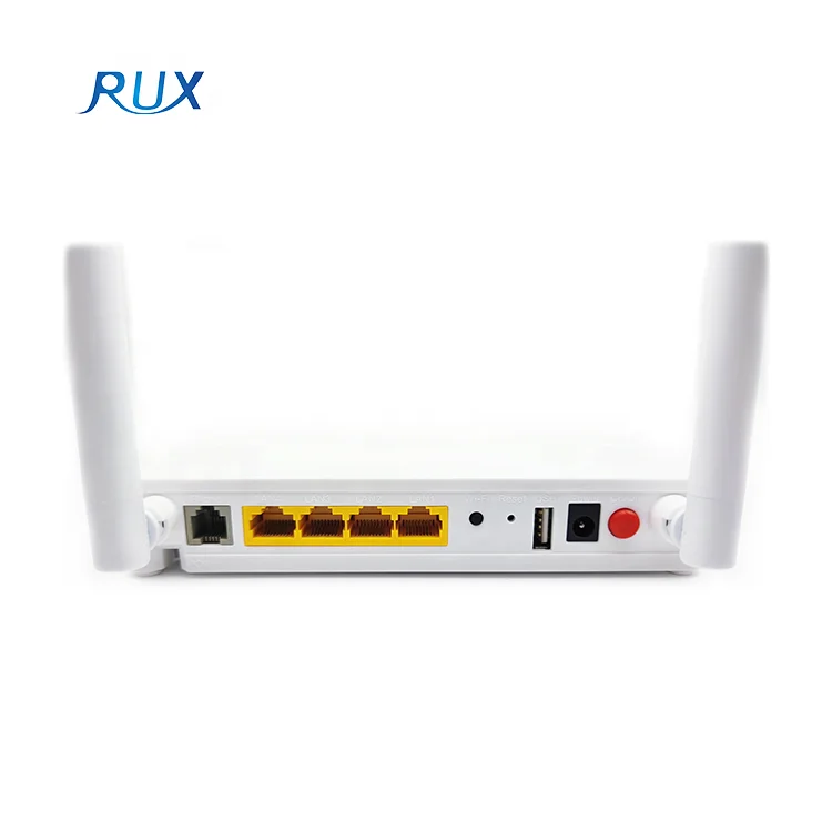 Фото Оптический сетевой терминал FTTH GPON ONU ONT 1GE+3FE+1POTS+1USB 2.4G WIFI F660 с английской прошивкой №5