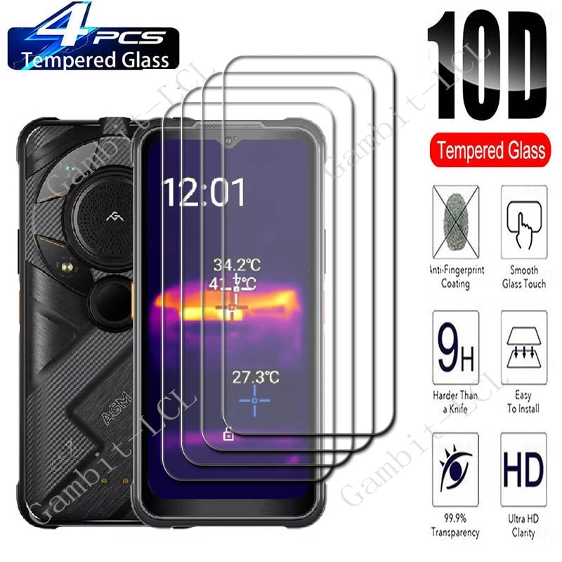 4 шт. для AGM G2 Guardian (G2 GT) Защитное закаленное стекло экрана НА AGMG2 AGMG2Pro G2Pro G2Guardian