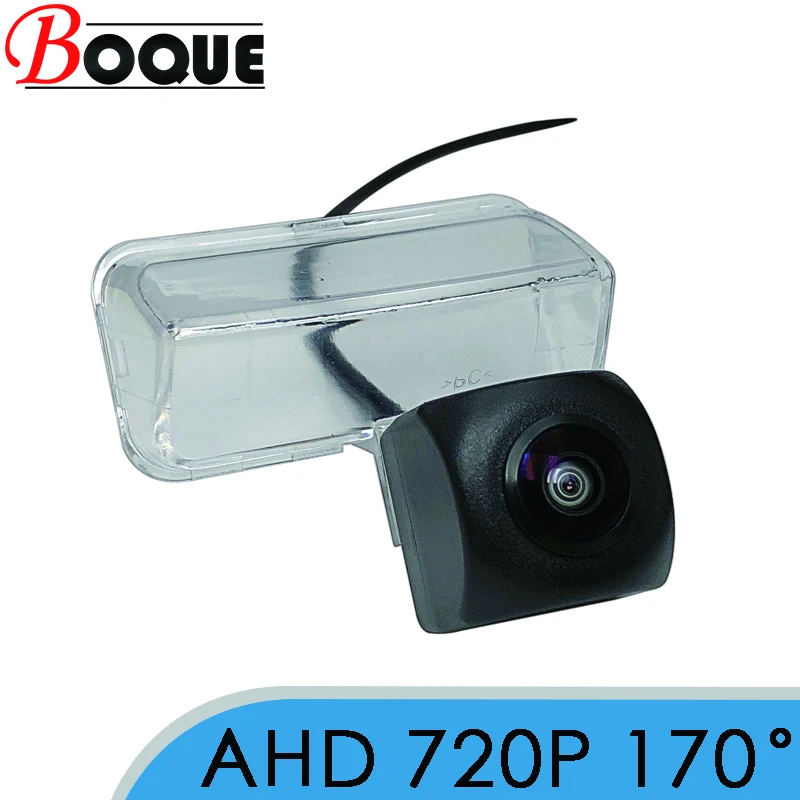 BOQUE 170 Degree 1280x720P HD AHD Car Vehicle Rear View Reverse Camera For Peugeot 206  207 307 Sedan Break 308 407 SW 5008