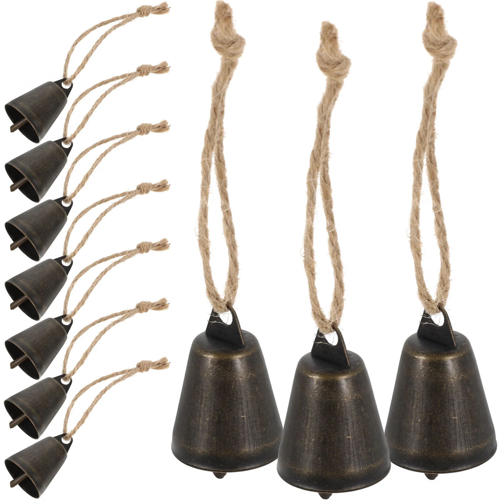 10 шт. ремесленные колокольчики винтажный декор подвеска в виде колокольчика