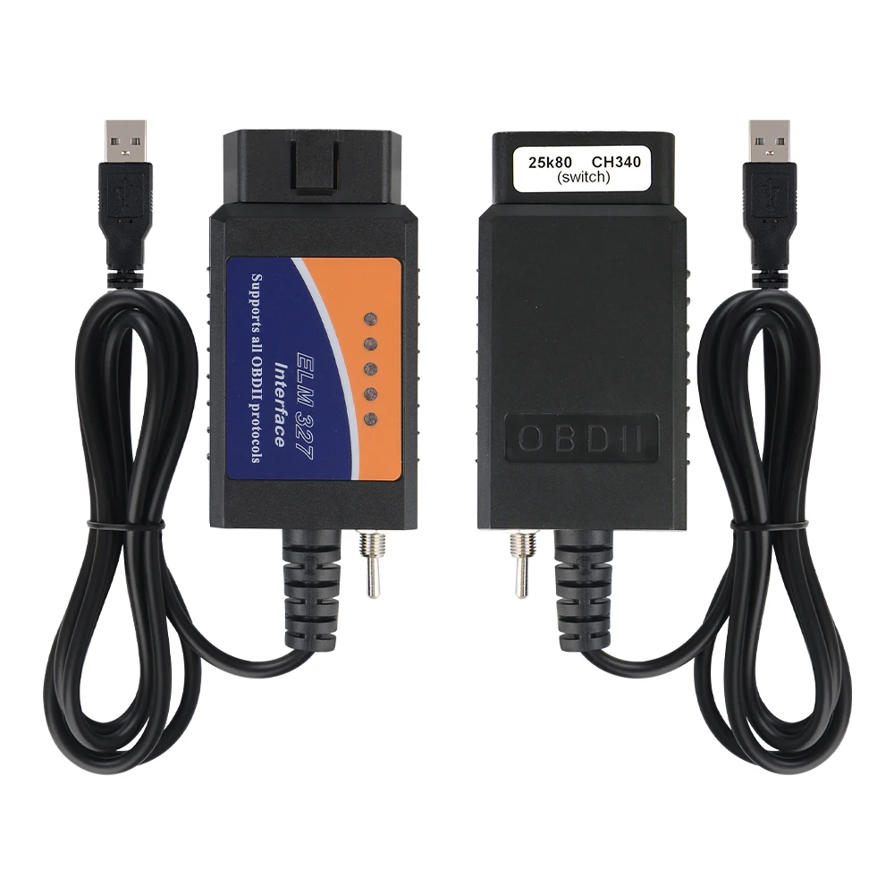 Чип PIC18F25K80 FORscan HS-CAN и MS-CAN ELM327 USB v1.5 Переключатель Поддержка большинства протоколов