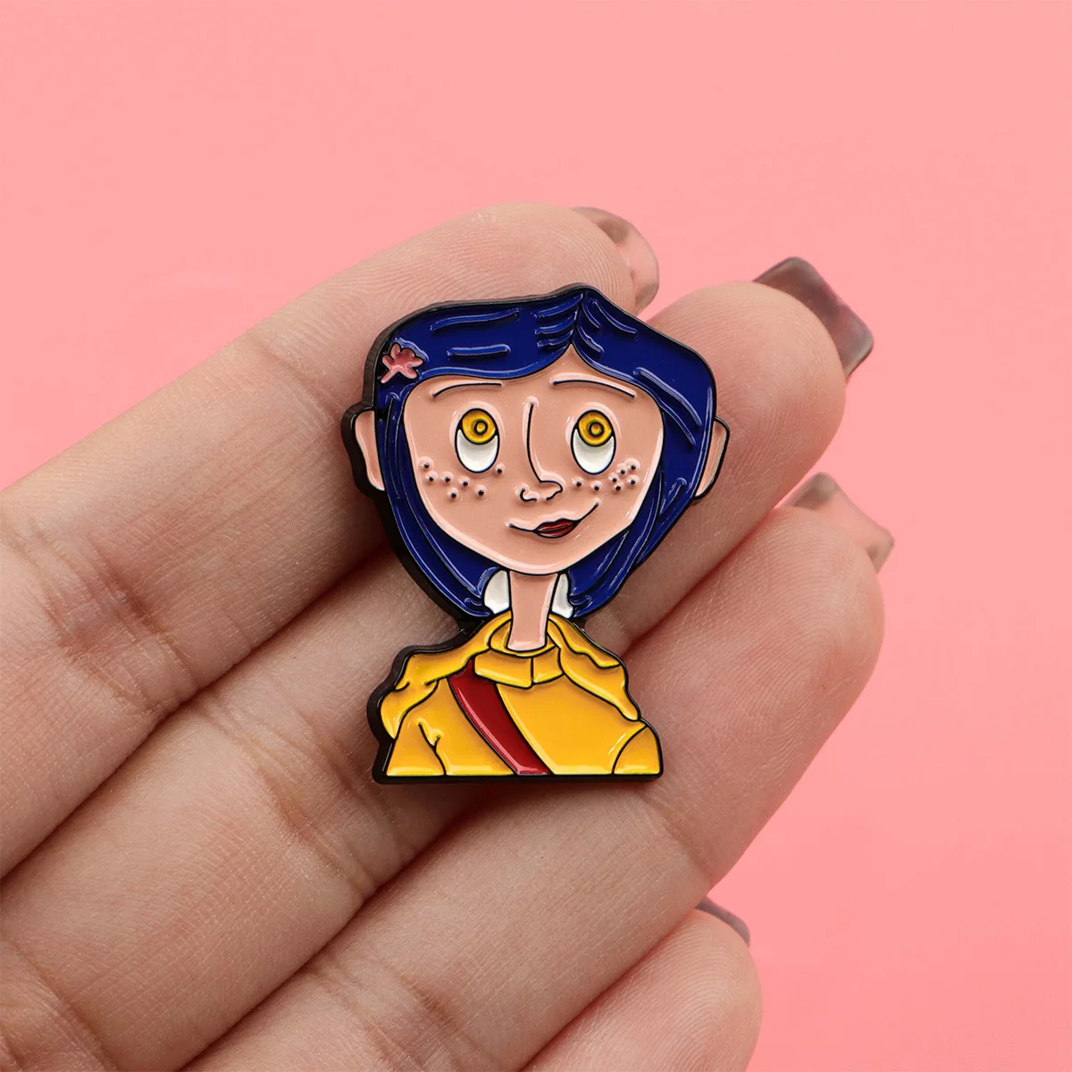 Эмалированная брошь MINISO